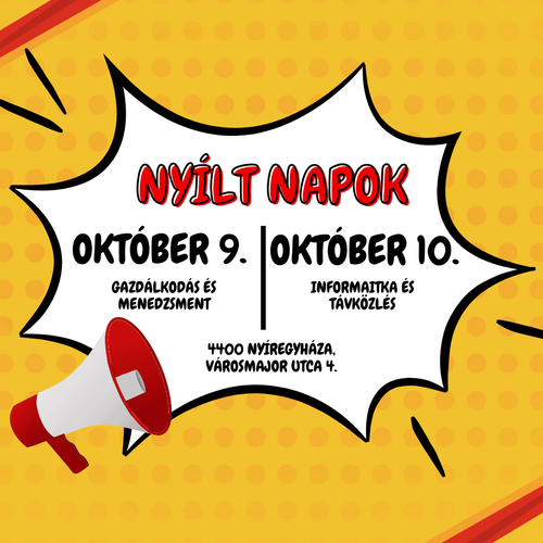 SZIKSZI nyilt napok